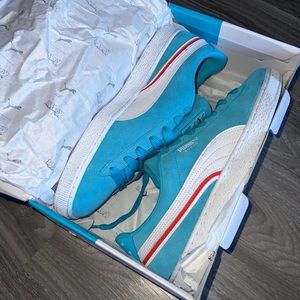 Men’s Puma Triplex x Kool-Aid Suede Blue Atoll Sneakers